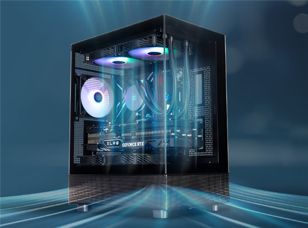 焦点娱乐官方:银昕LUCID 04海景房机箱首发379元起:270°全景钢化玻璃